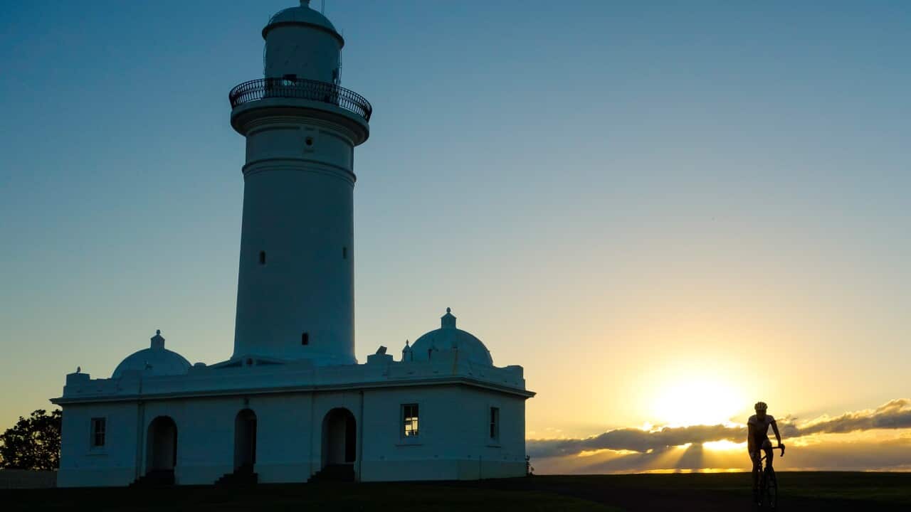 The Macquarie Lighthouse in Vaucluse.