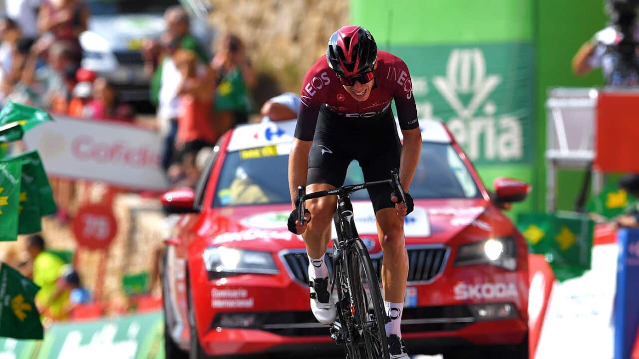 David de la Cruz, Ineos, Vuelta a España