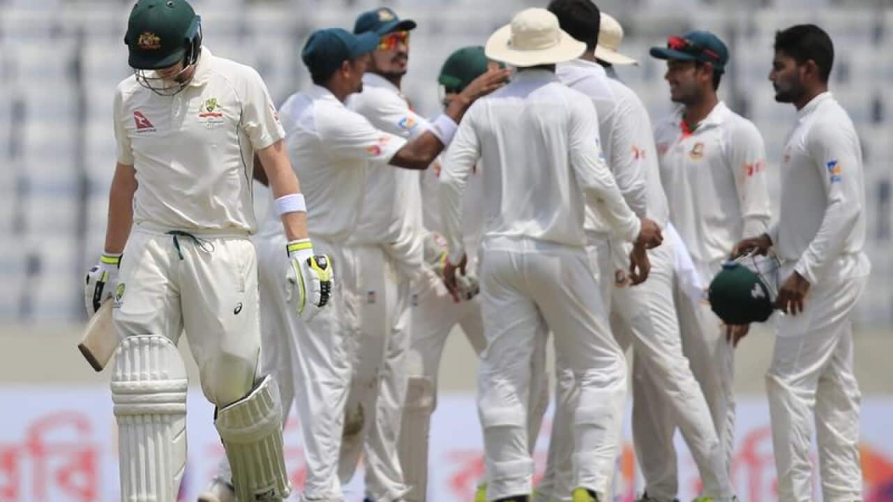 Australia's cricket team captain Steve Smith