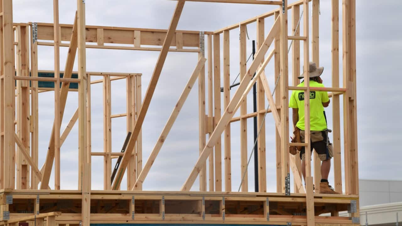 Homes under construction in Adelaide's west
