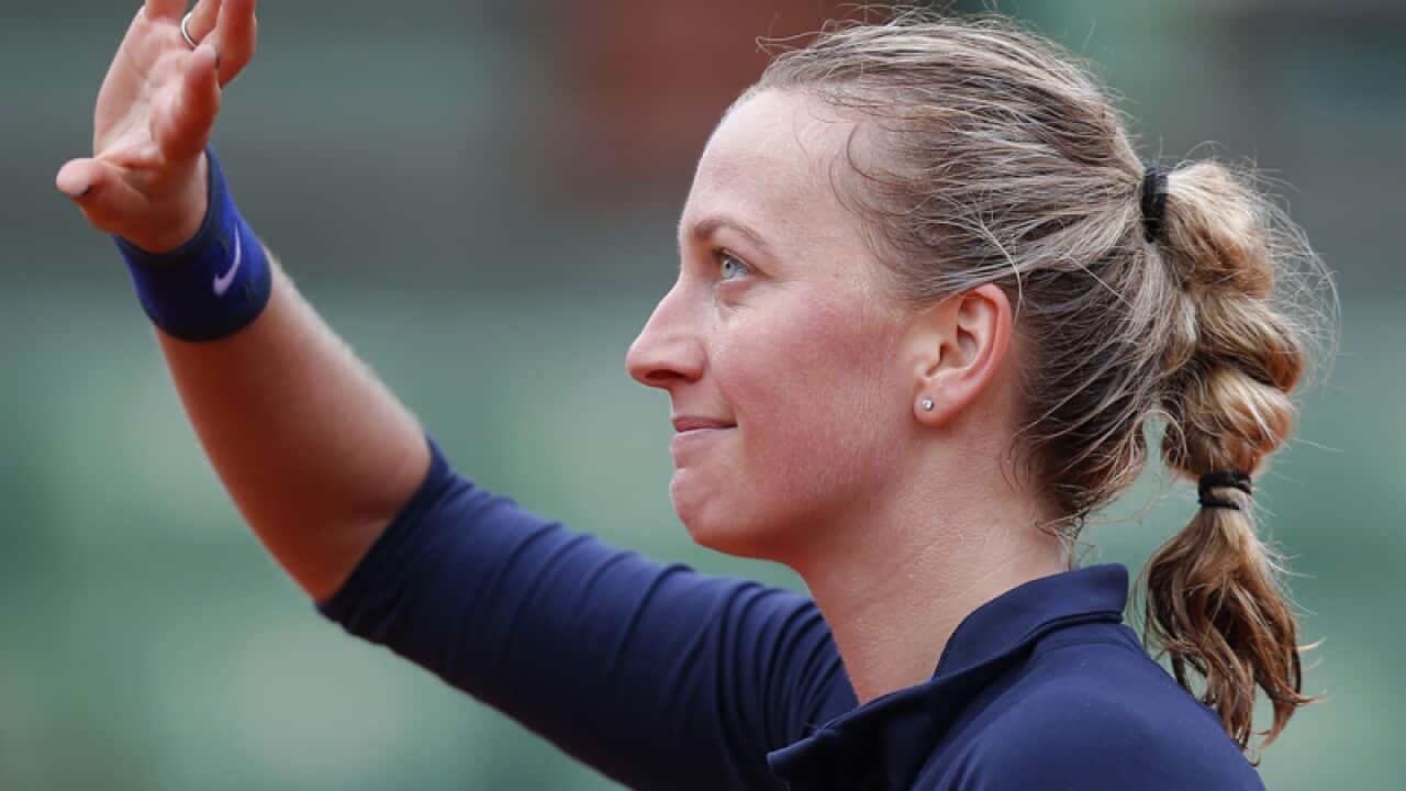 Czech tennis player Petra Kvitova