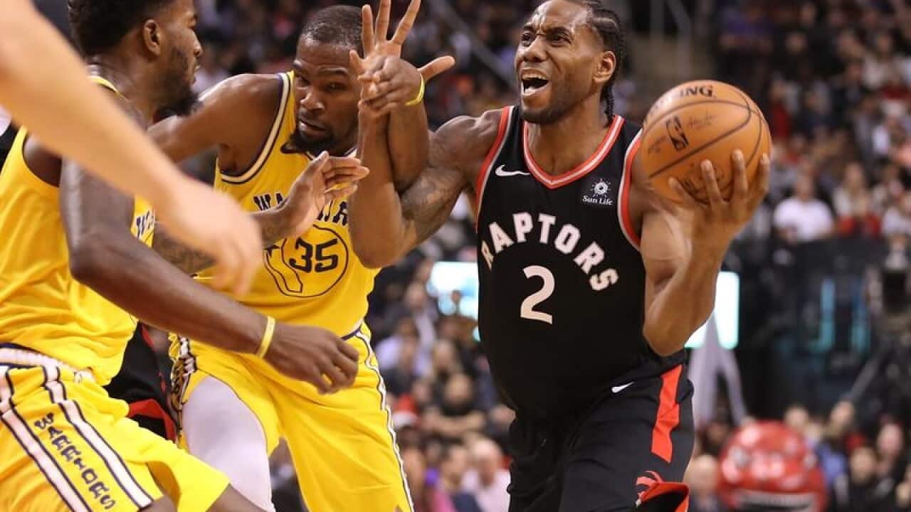 NBA Golden State Warriors Toronto Leonard