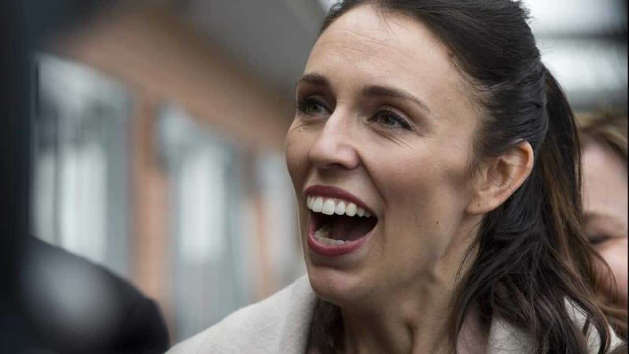 NZ Labour Party leader Jacinda Ardern