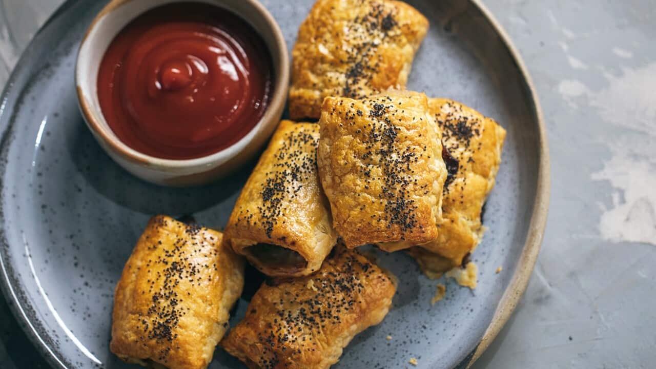 Kofta sausage rolls