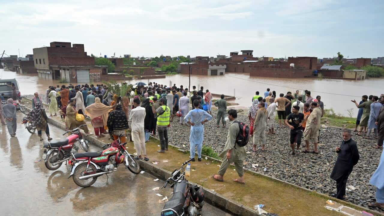 Thousands are evacuated as floods devastate parts of Punjab province