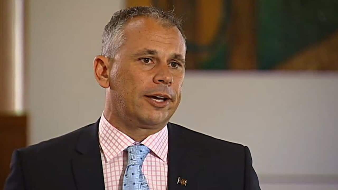 Koori man and Northern Territory Chief Minister Adam Giles.