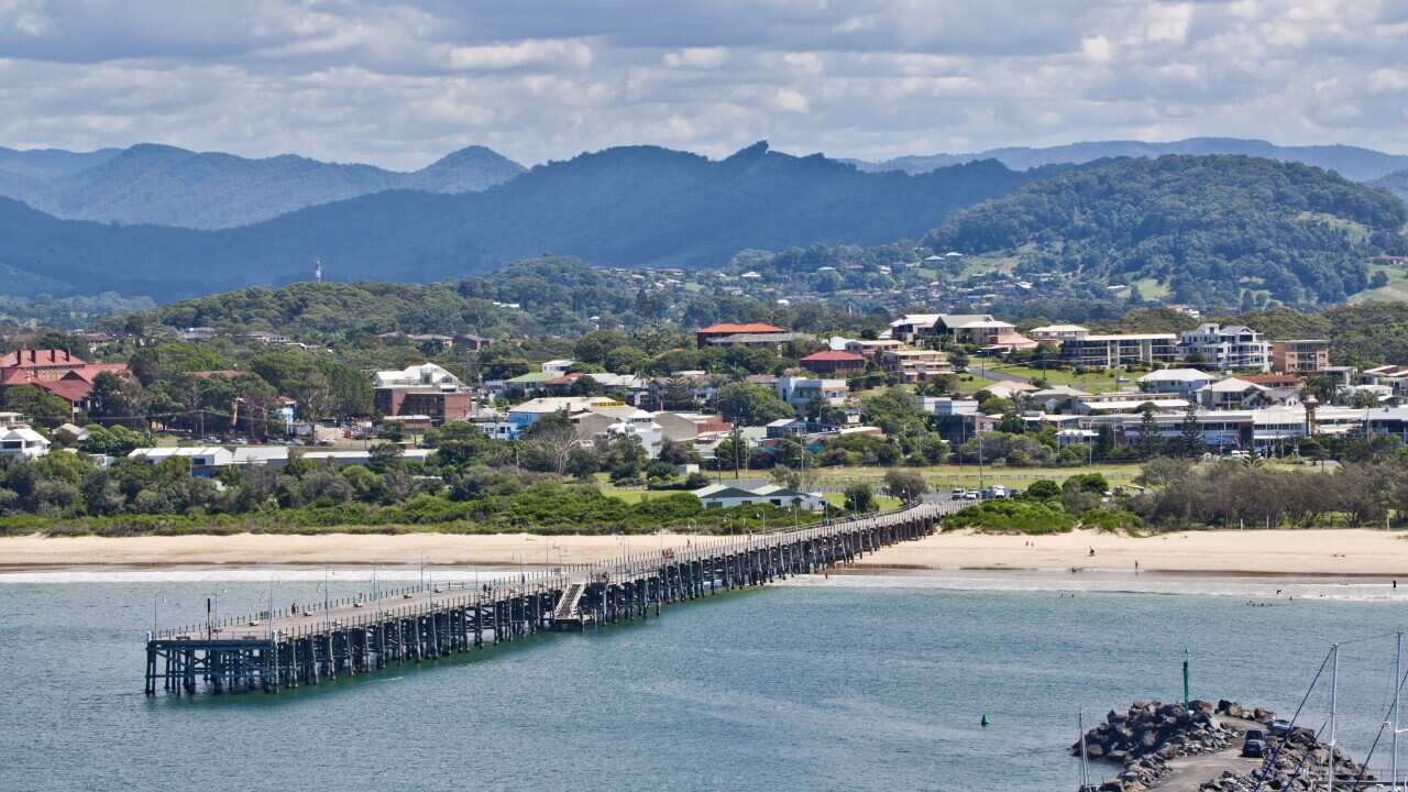 Coffs Harbour jetty.