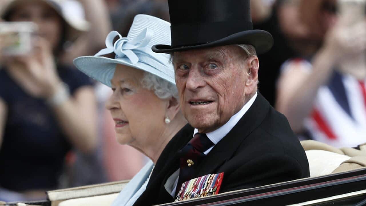 Britain's Queen Elizabeth II and Prince Philip