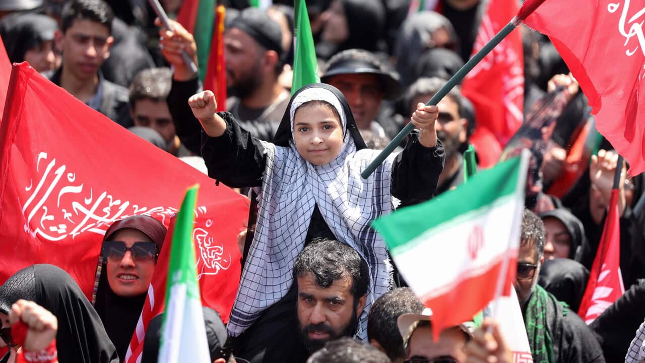 Iran: State funeral of Iranian Supreme Leader Ali Khamenei in Tehran