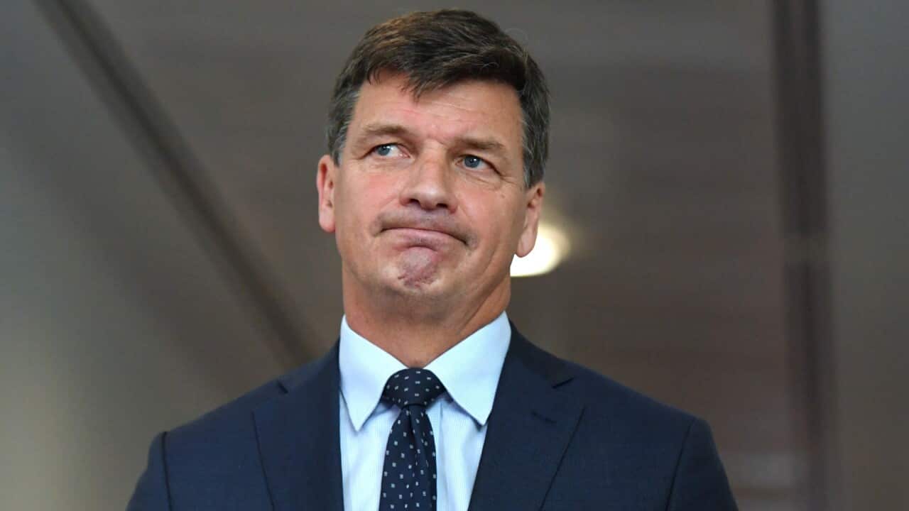 Energy Minister Angus Taylor