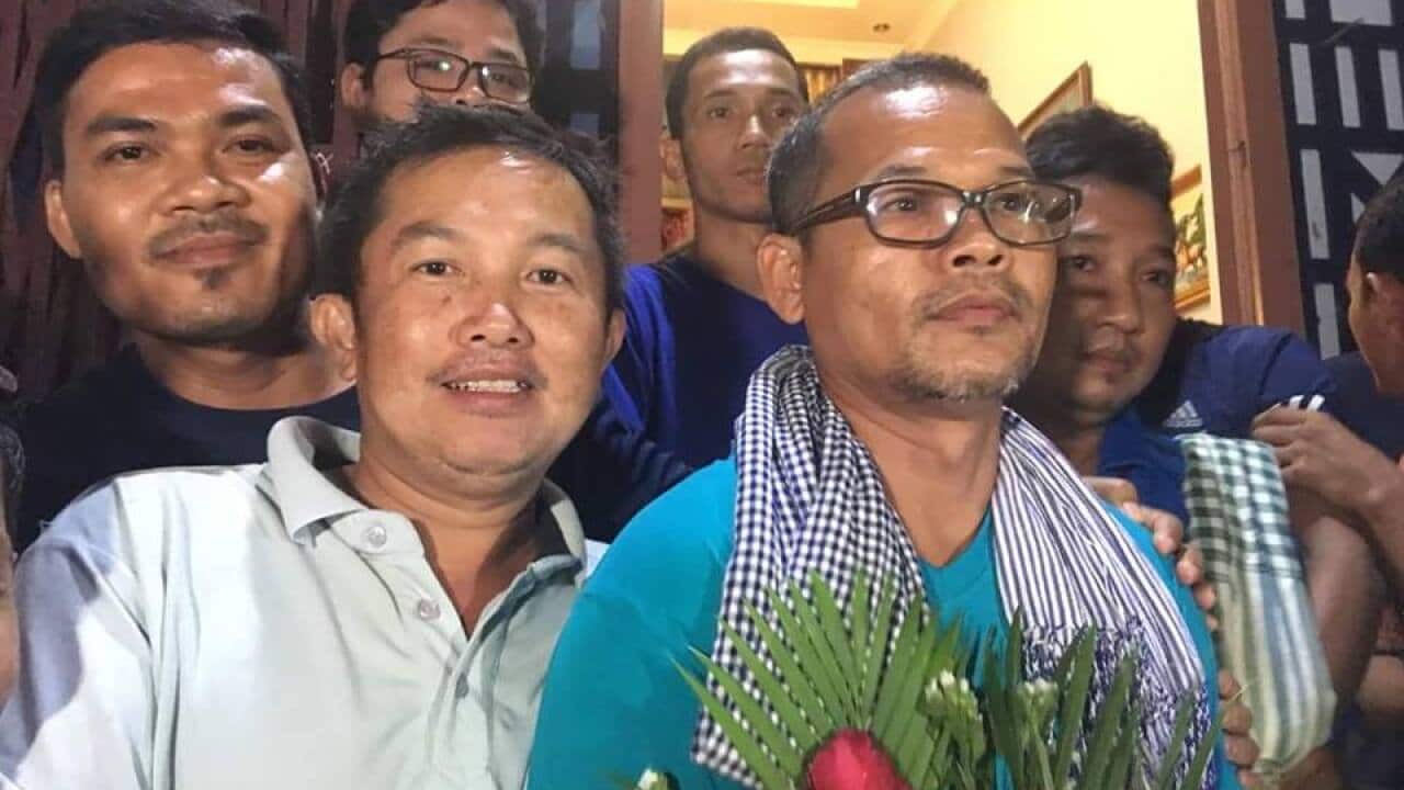 Mao Sovannara and other ex-CNRP activists out of jail