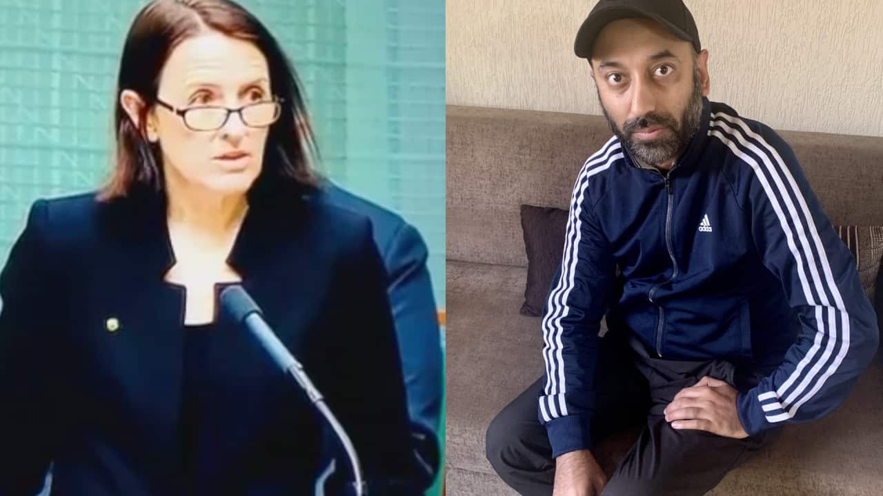 Liberal MP Celia Hammond (left), Campaigner Harjot Singh (right)