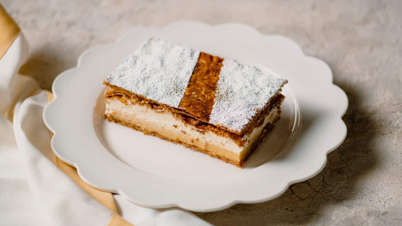 Lake Bled vanilla slice
