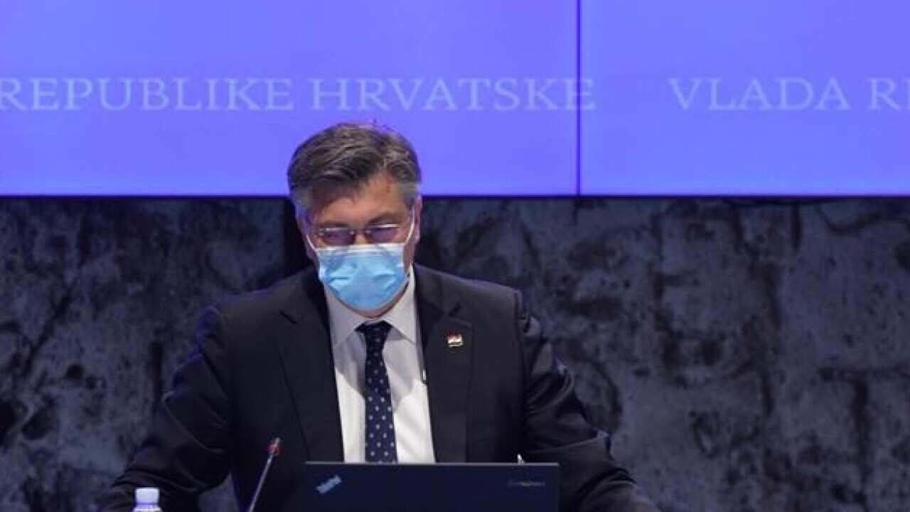 Croatian Prime Minister Andrej Plenković