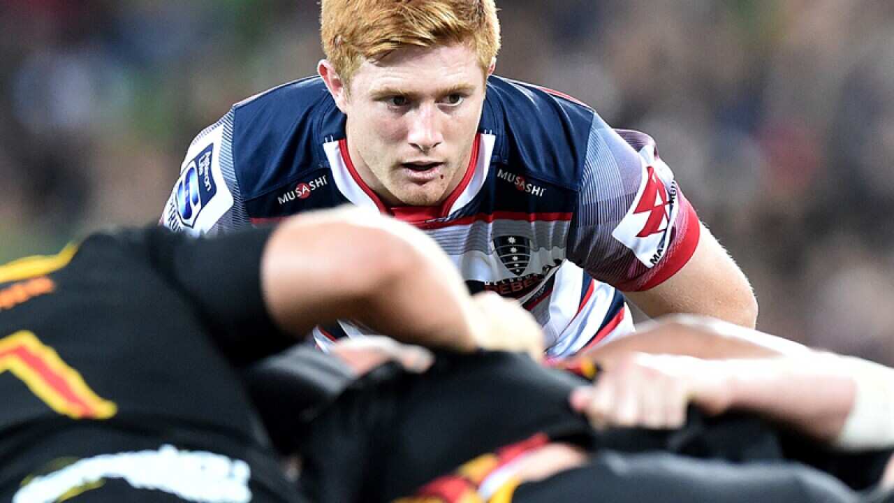 Nic Stirzaker of the Rebels