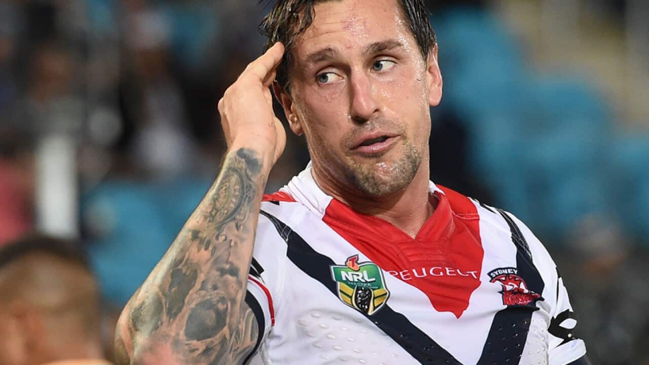 Roosters NRL player Mitchell Pearce