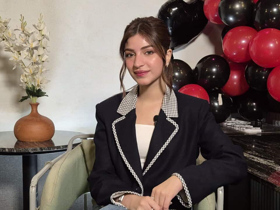 Pakistani actress Kinza Hashmi