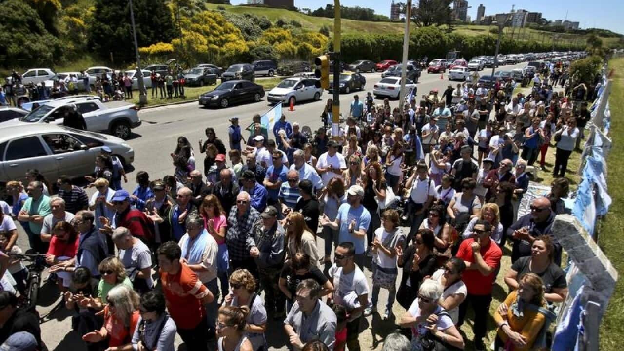 . (AP Photo/Esteban Felix)