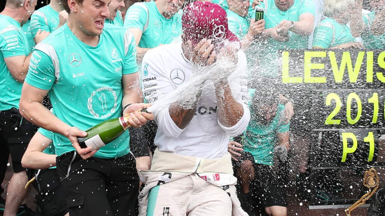 Mercedes Lewis Hamilton