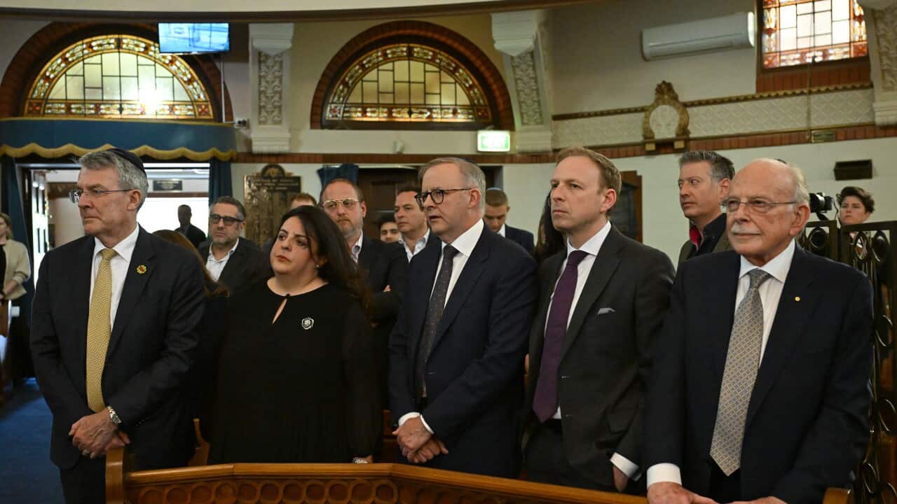 ANTHONY ALBANESE SYNAGOGUE VISIT MELBOURNE