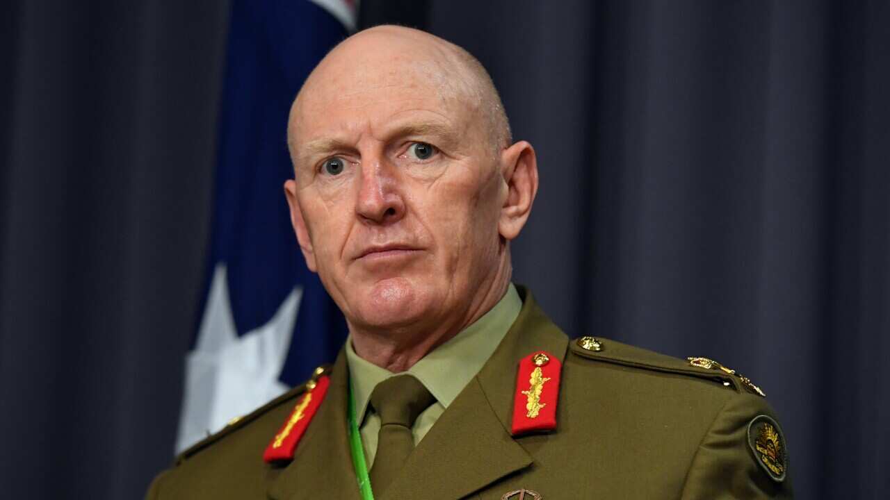 COVID-19 Taskforce Commander Lieutenant General John Frewen