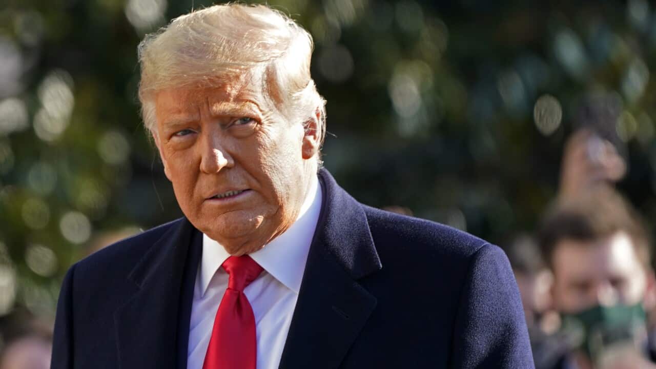 Former US President Donald Trump.