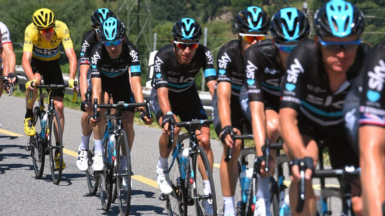 Chris Froome, Team Sky, Tour de France 2016 Stage 17