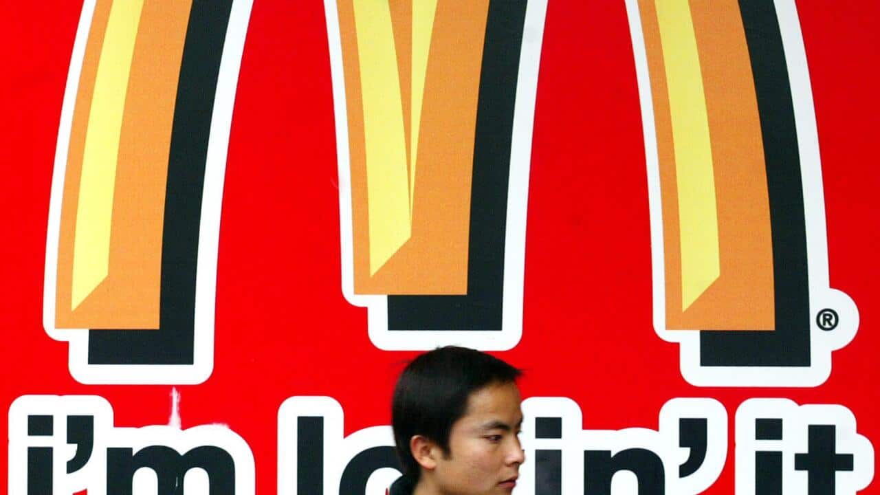 American fastfood giant McDonalds in Shanghai, China. (File: AFP)
