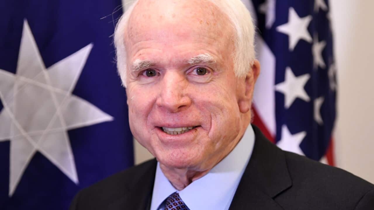 Veteran US Senator John McCain