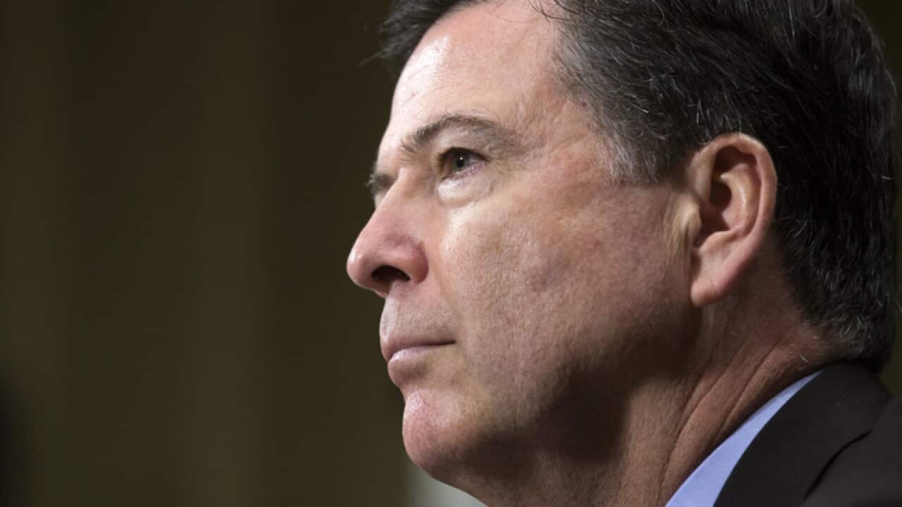 Former FBI director James Comey