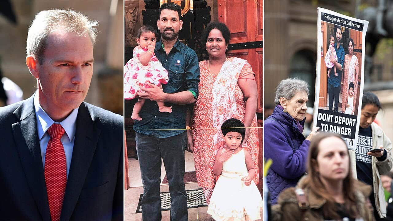 Supporters of a Tamil asylum-seeker family plan to corner federal Immigration Minister David Coleman in the dying days of the election campaign.