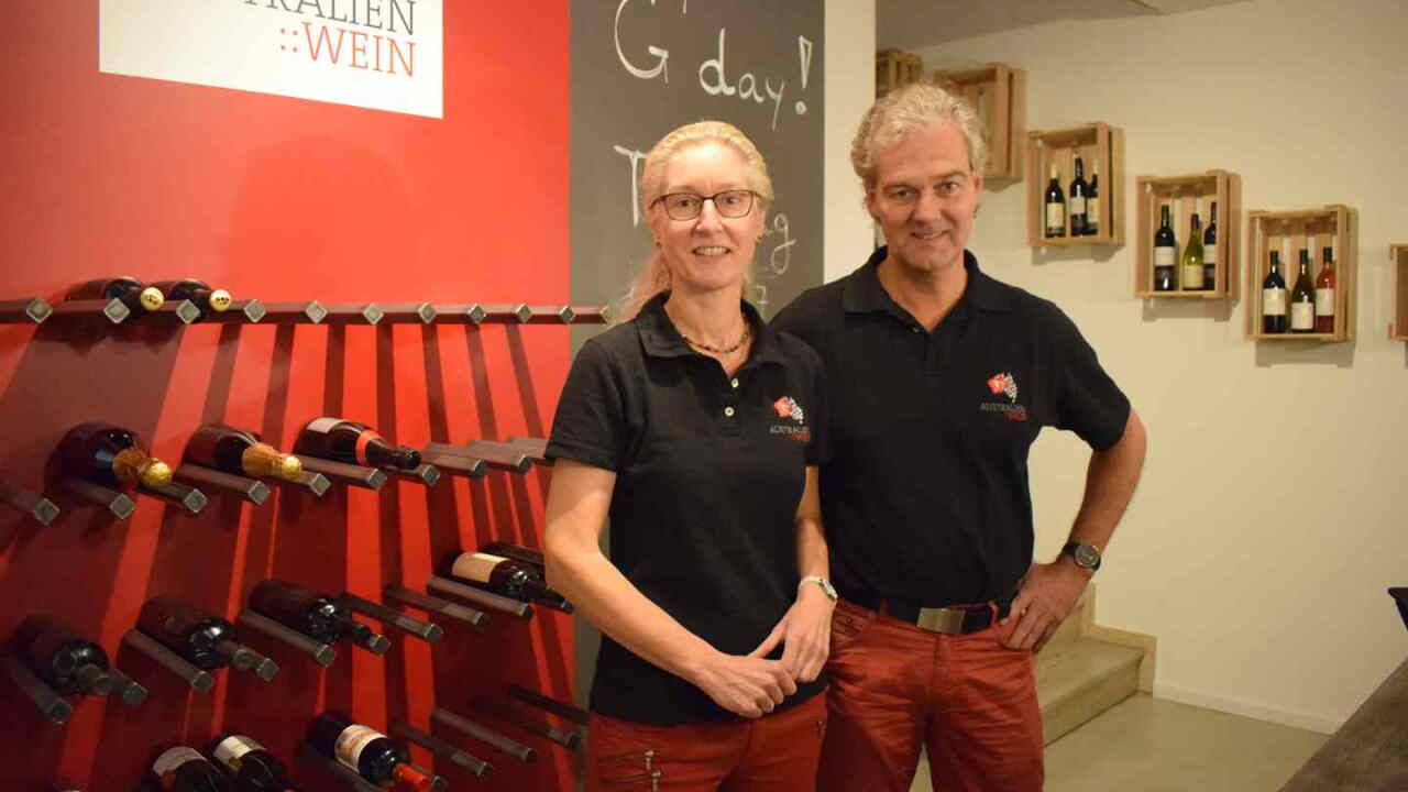 Daniela und Olaf Bock von "AustralienWein"