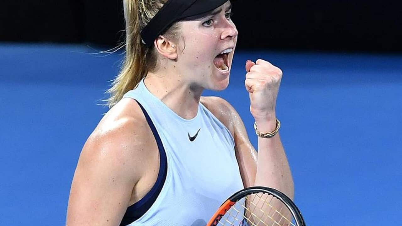 Ukrainian tennis player Elina Svitolina