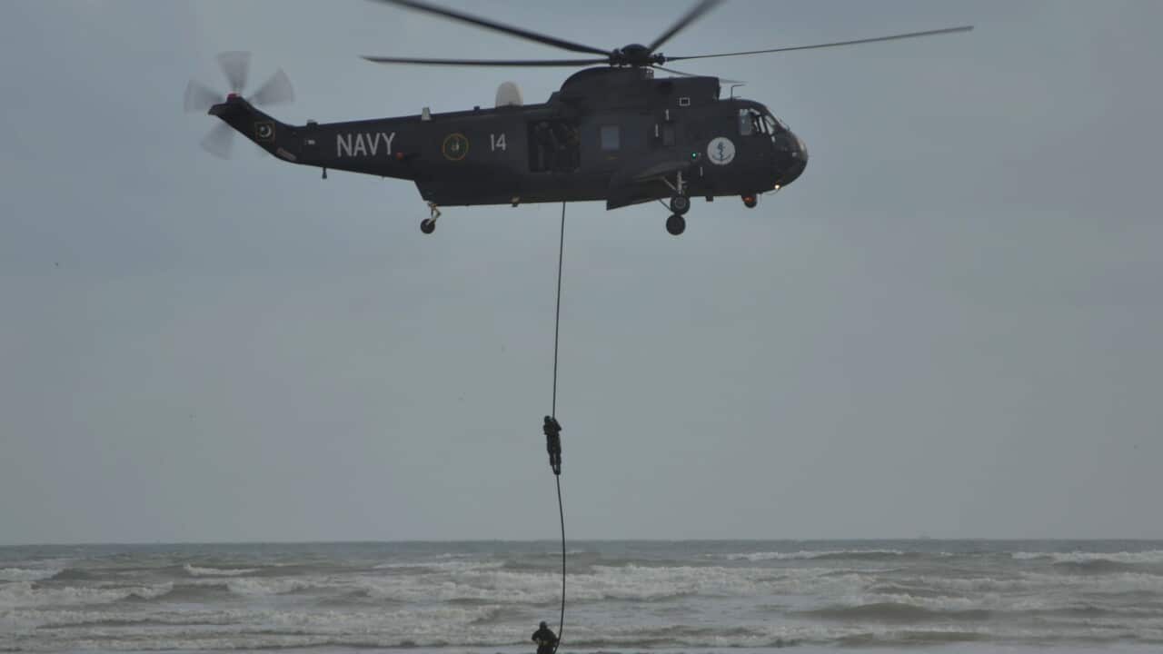 File image of a Pakistani government helicopter.