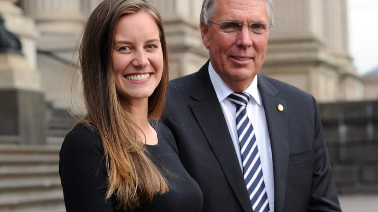 Victorian National leaders Peter Wash and Stephanie Ryan