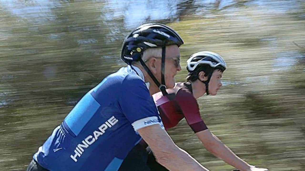 "Miles for MND" - One Last Ride : Bob Montgomery and his grandson Tom Malcolm
