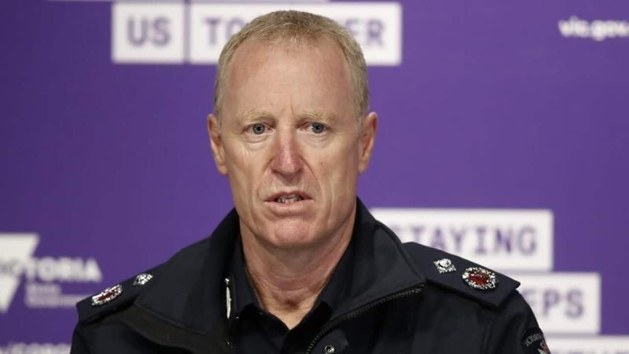 Victoria Police Deputy Commissioner Rick Nugent (file image)
