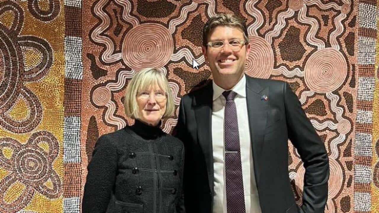 Her Excellency Gillian Bird, Australian Ambassador to France & Jerome Laxale MP for Bennelong.jpg