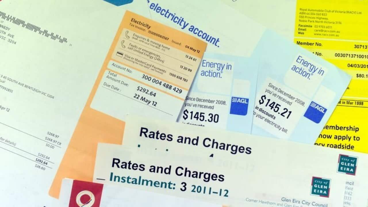 Utility and rates bills