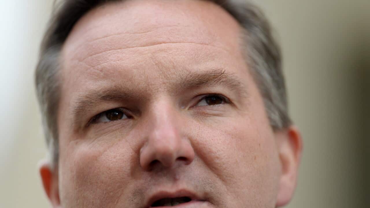 Labor MP Chris Bowen at Parliament House, Monday, Sep. 09, 2013.
