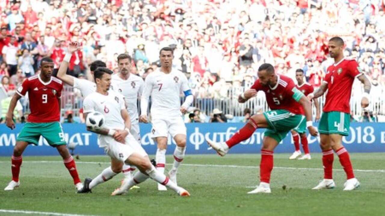 Ponderous Portugal spared embarrassment by Morocco's profligacy