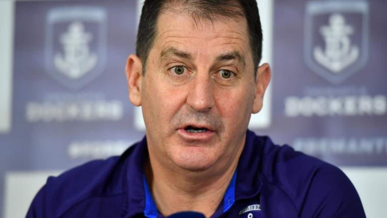 Dockers head coach Ross Lyon.