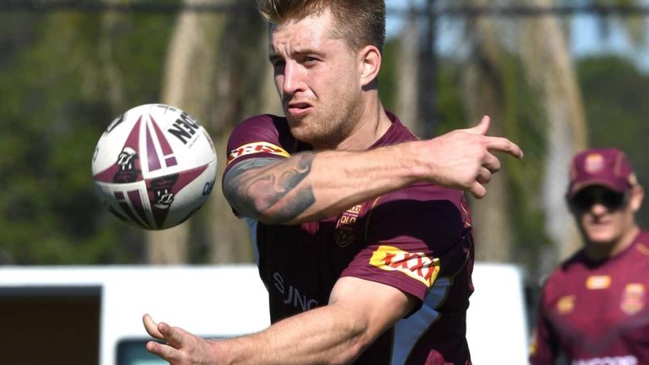 Queensland Origin debutant Cameron Munster