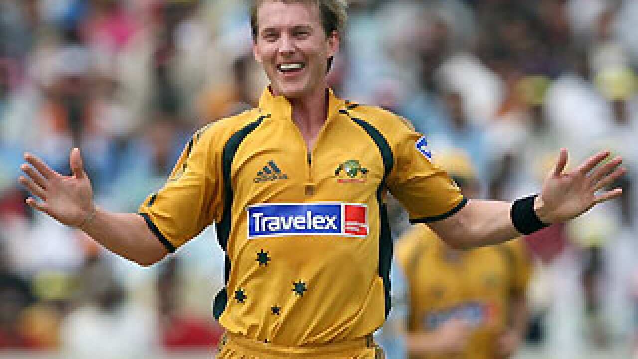 Australian fast-bowler - and Bollywood star - Brett Lee