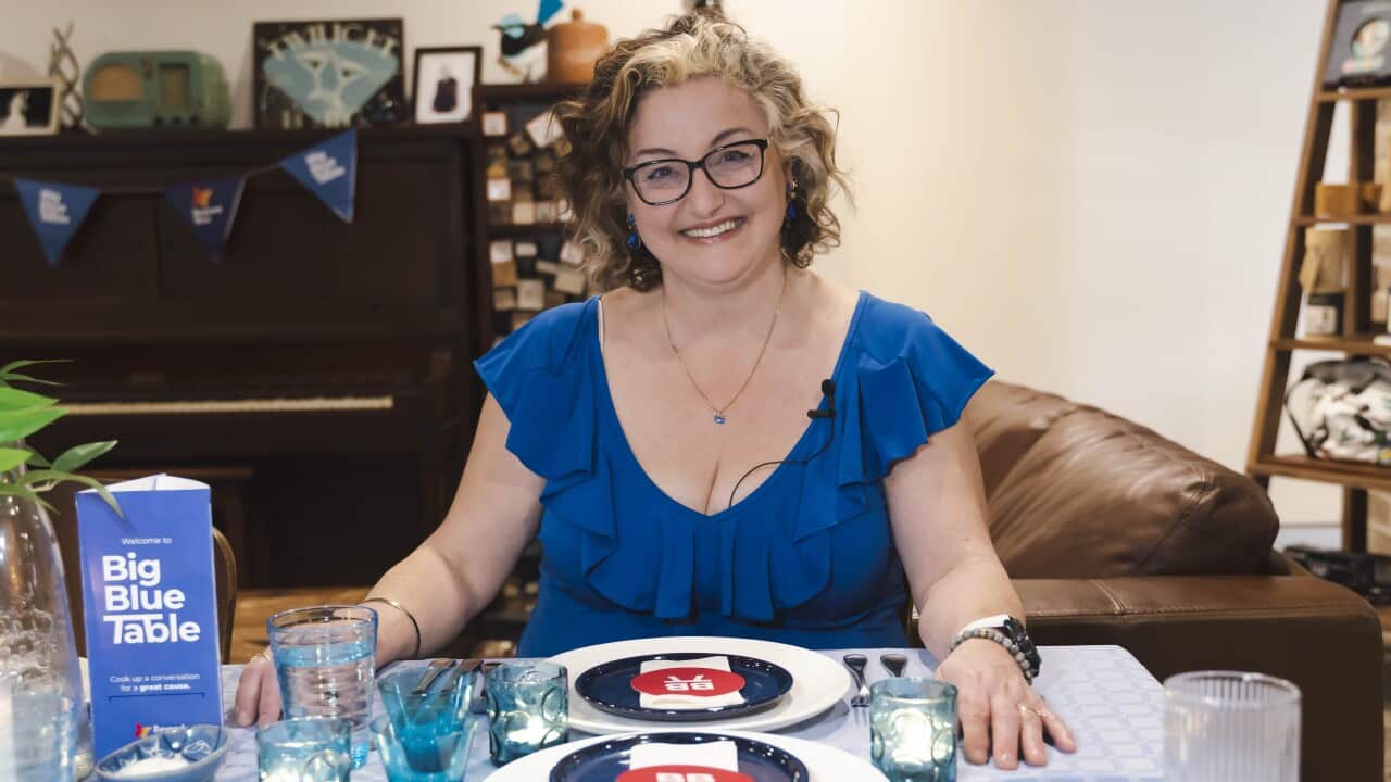 Julie Goodwin talks to SBS Food about mental wellness, depression and the joy that comes from gathering around the food table to talk.