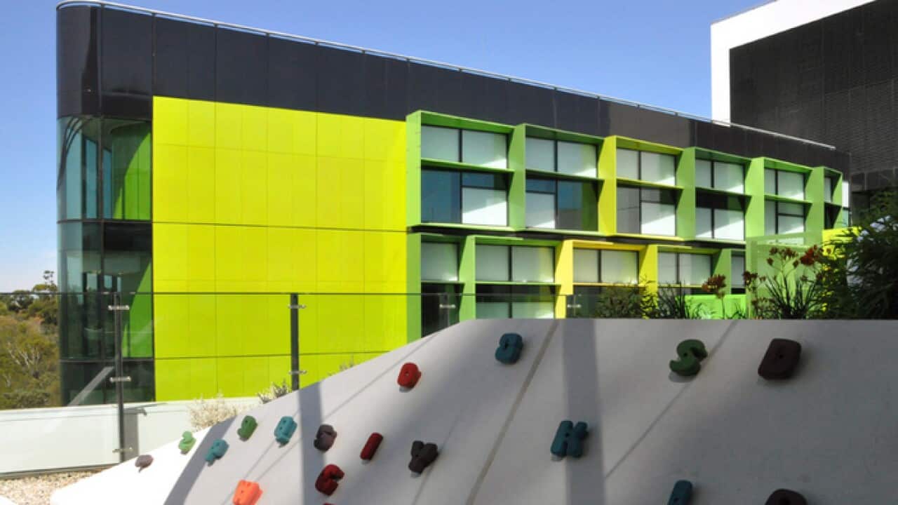 A genreal view of the Perth Children's Hospital, Perth