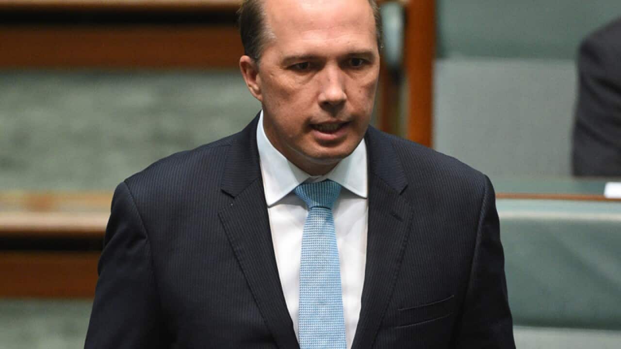 Minister for for Immigration Peter Dutton.