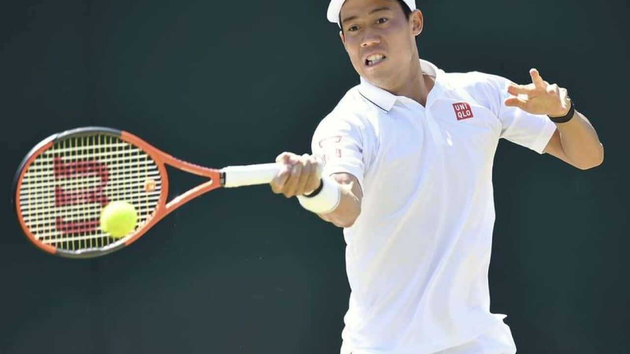 Japan's Kei Nishikori