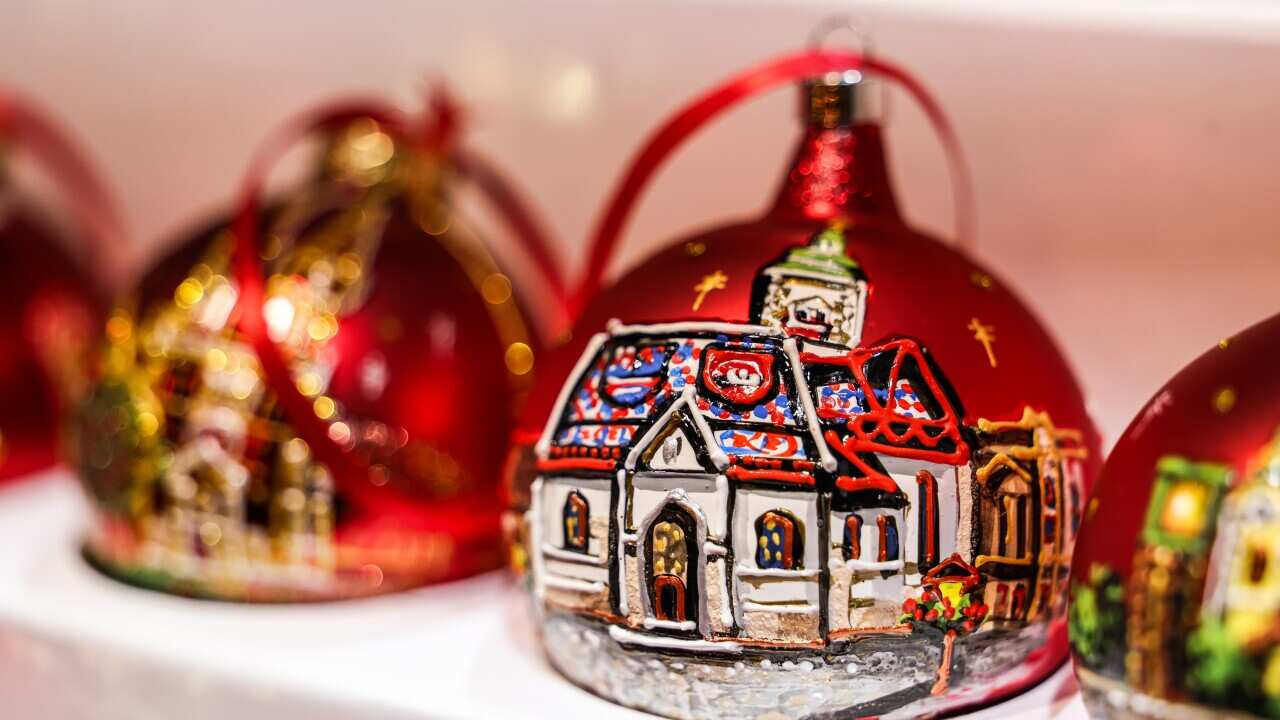 BOŽIĆ UKRAS CRKVA SVETOG MARKA ZAGREB