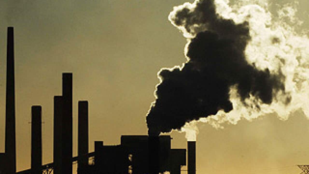 Coal emissions. (AAP)